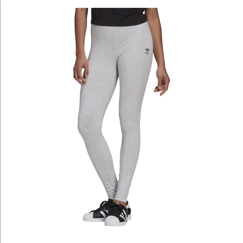 New Adidas Original Trefoil Logo High Rise Tights Leggings